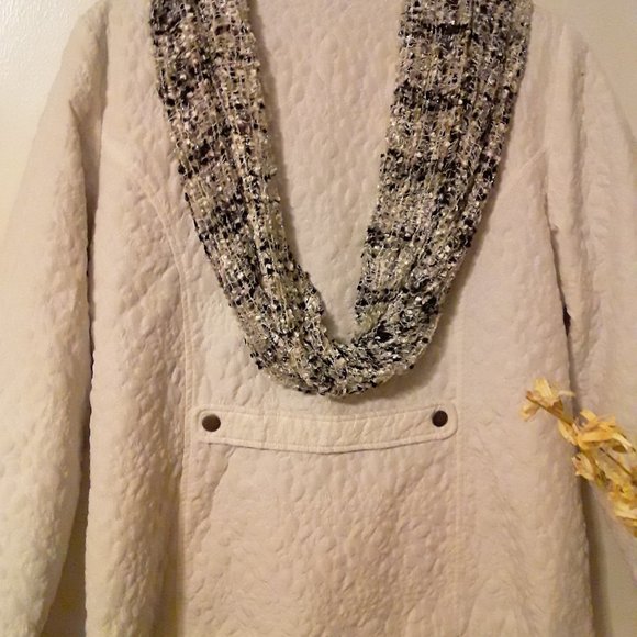 Chico's Ivory White Jacket Sz. 2 Not Worn! - Picture 8 of 8